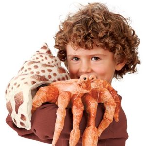 Puppet – Captain Crustacean Hermit Crab Hand Puppet