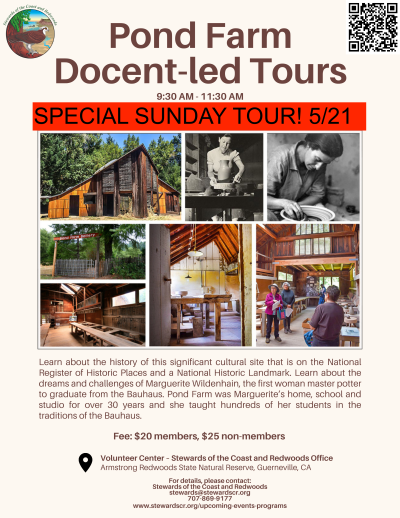 Pond Farm Docent-led Tour 5.21.2023