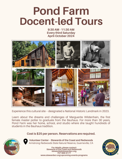 Pond Farm Docent-led Tour 5.20.2023