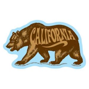 Sticker – California Bear