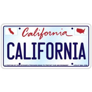 Sticker – California License