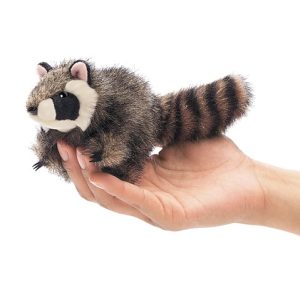 Puppet – Mini Raccoon Finger Puppet