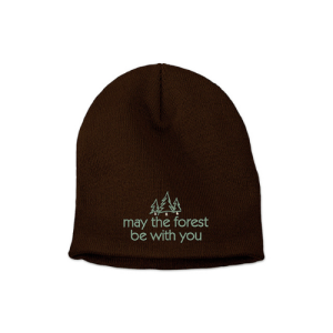 Cap – May The Forest Be With You Brown Knit