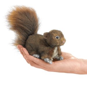 Puppet – Mini Red Squirrel Finger Puppet