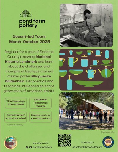 Pond Farm Docent-led Tour 3.15.2025