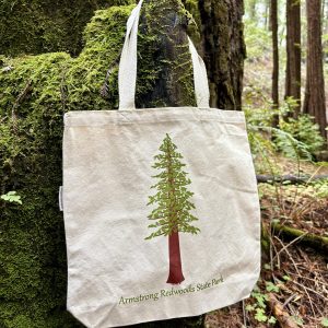 Tote – Redwood tree with animals on branches