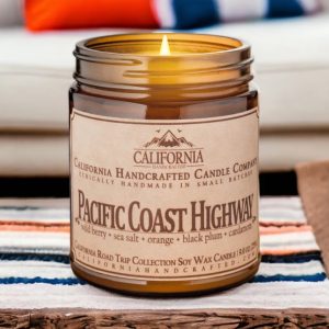Candle – Pacific Coast Highway soy wax amber jar candle