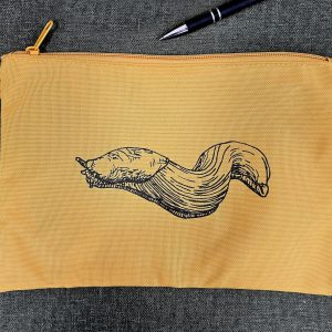 Banana Slug Zipper Pouch