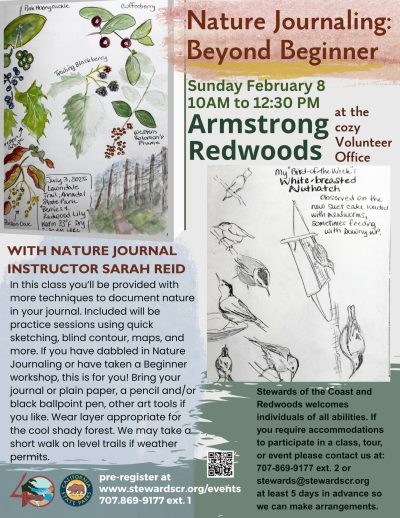 2026 Nature Journaling Beyond Beginner February