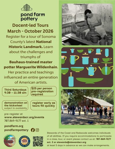 Pond Farm Pottery Tour
