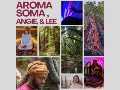 AromaSoma, Angie, and Lee, at the Forest Theater - Handpan and more