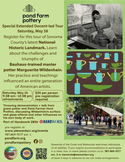 Pond Farm Pottery Tour