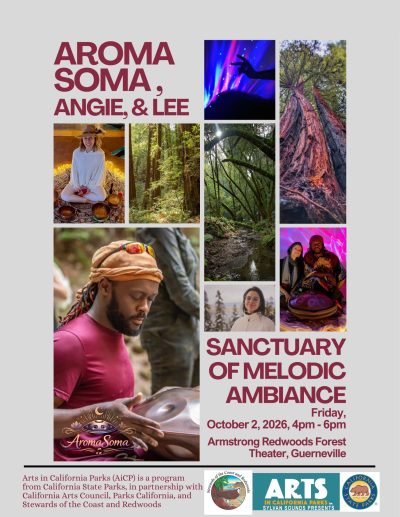 AromaSoma, Angie, and Lee, at the Forest Theater - Handpan and more