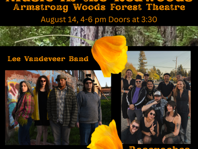 Lee Vandeveer Band Returns to the Forest Theater with special guests Rascuaches and Beachcomber