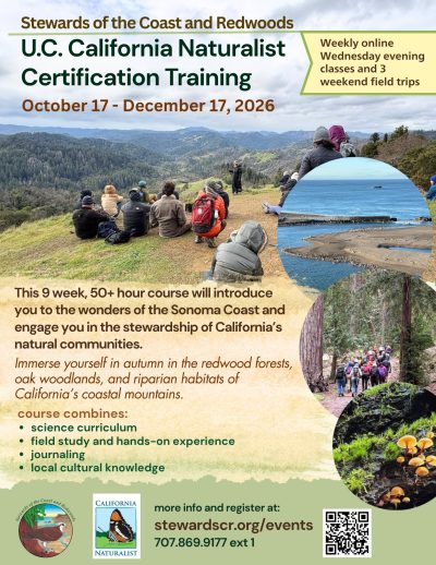 2026 U.C. California Naturalist Certification Fall