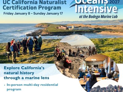 2027 U.C. Cal-Nat Oceans Intensive at Bodega Marine Lab