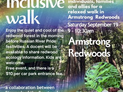 2026 Inclusive Morning Walk in Armstrong Redwoods