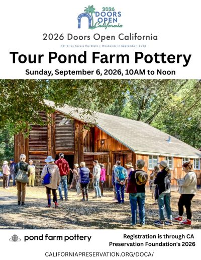 Doors Open California - Pond Farm Pottery