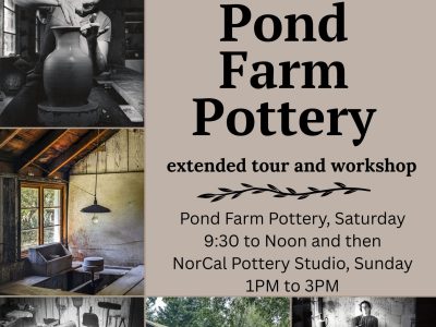 Pond Farm Pottery Extended Tour and Workshop - with Hunt Prothro