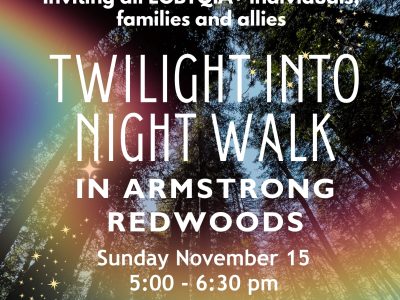 2026 Inclusive Evening Walk in Armstrong Redwoods